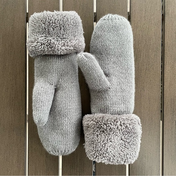 JUSTAY WINTER KNIT FLEECE MITTENS!! - Picture 4 of 8